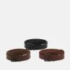 Pier One Unisexo 3 PACK UNISEX - Cinturón - Black/brown /cognac 1 Pier One Unisexo 3 PACK UNISEX - Cinturón - Black/brown /cognac -Ofertas Pier One Tienda 88ed98c354f84bff9b43540293b418f9
