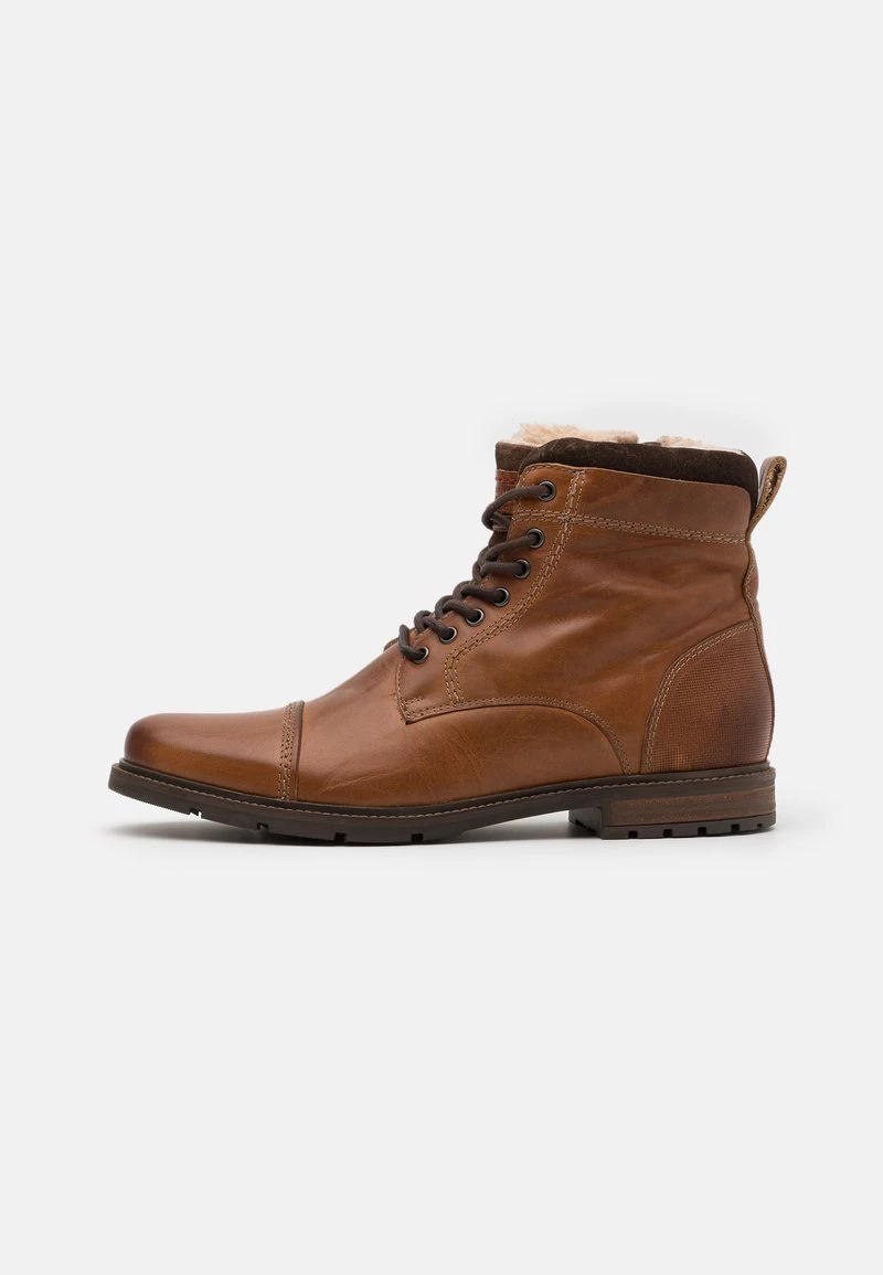Pier One Hombre Botines Con Cordones - Cognac 3 Pier One Hombre Botines Con Cordones - Cognac