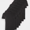 Pier One Hombre 7 PACK - Camiseta Básica - Black 2 Pier One Hombre 7 PACK - Camiseta Básica - Black -Ofertas Pier One Tienda 9d043fa87e4c481f853c6645808423c9
