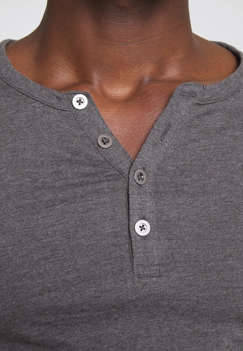 Pier One Hombre Camiseta De Manga Larga - Dark Grey Melange 8 Pier One Hombre Camiseta De Manga Larga - Dark Grey Melange - Imagen 6