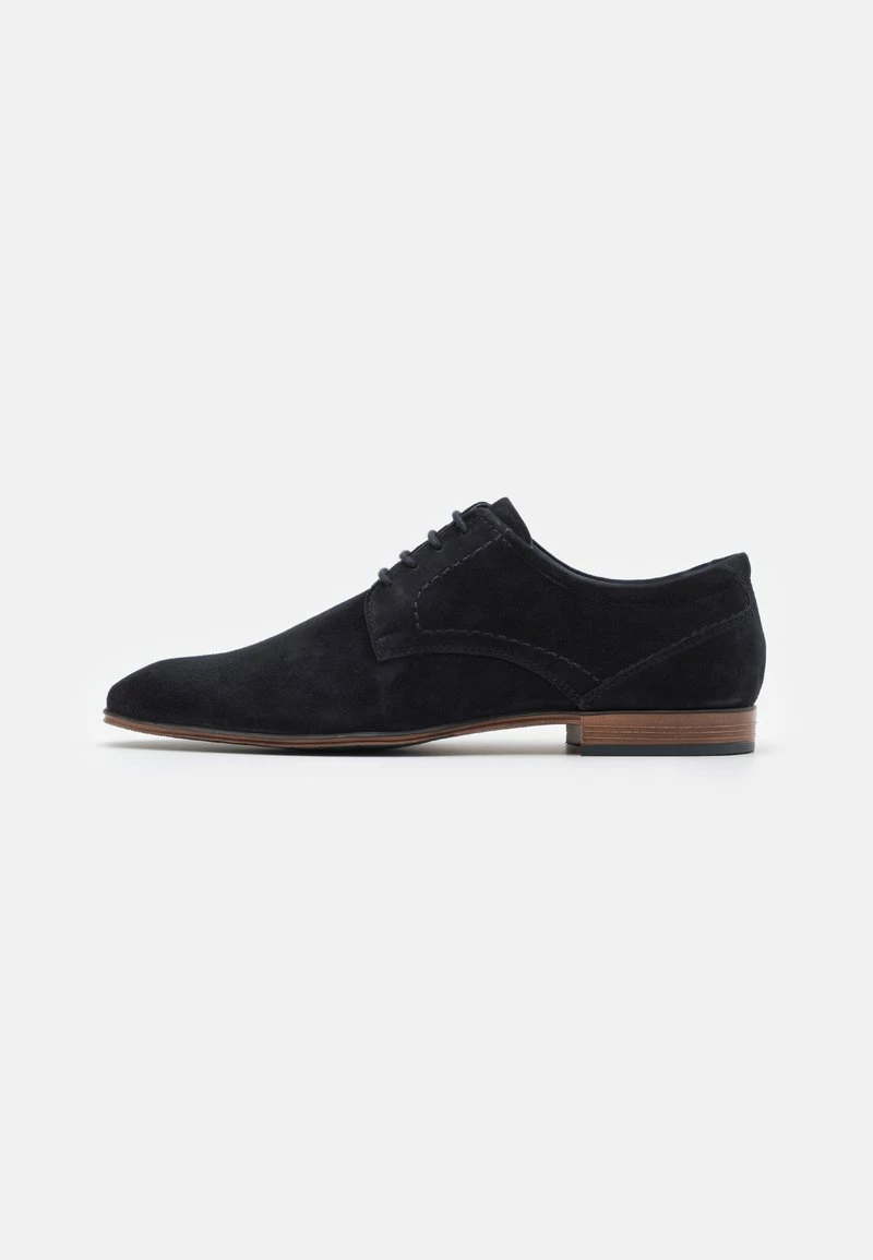 Pier One Hombre LEATHER - Zapatos Con Cordones - Blue 3 Pier One Hombre LEATHER - Zapatos Con Cordones - Blue