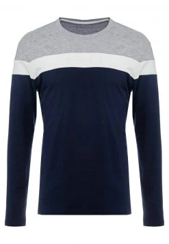 Pier One Camiseta De Manga Larga - Grey/dark Blue, Hombre -Ofertas Pier One Tienda a0f0a086b0f348dab84e2d01c20e90f6