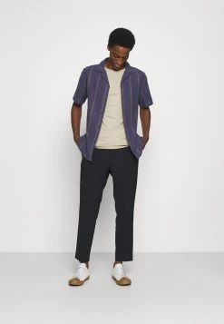 Pier One Hombre 5 PACK - Camiseta Básica - White/dark Grey/black