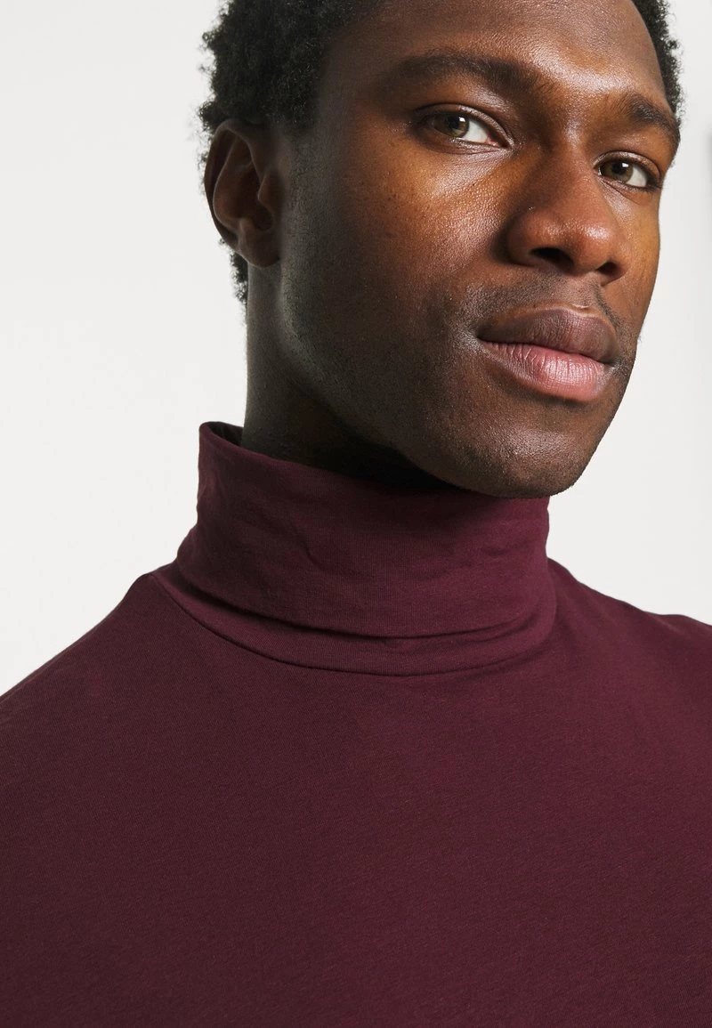 Pier One Hombre Camiseta De Manga Larga - Bordeaux 6 Pier One Hombre Camiseta De Manga Larga - Bordeaux - Imagen 4