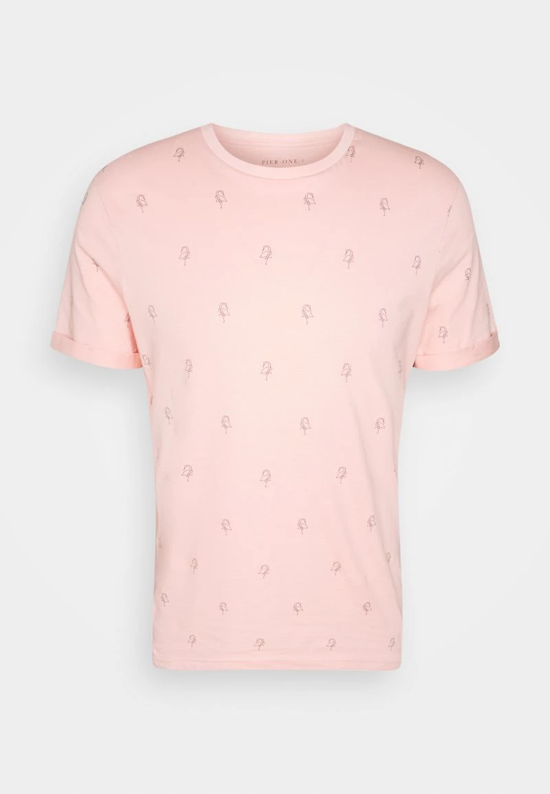 Pier One Camiseta Estampada - Pink, Hombre 6 Pier One Camiseta Estampada - Pink, Hombre - Imagen 4