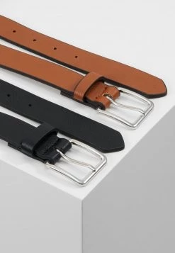Pier One Hombre UNISEX 2 PACK - Cinturón - Black/cognac -Ofertas Pier One Tienda a7d48eb6a19841c2aae20ed8cfc57e14