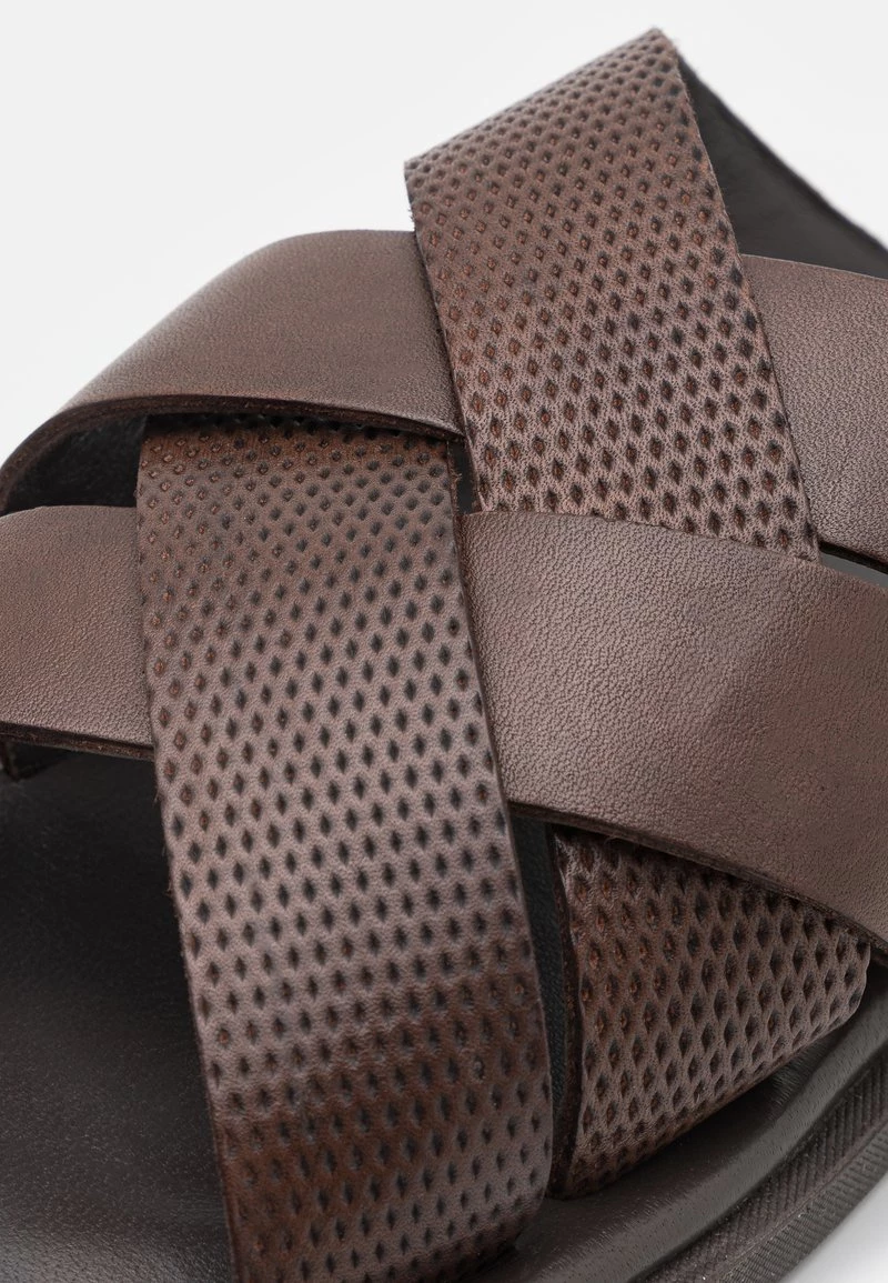 Pier One Hombre LEATHER - Sandalias Planas - Brown 8 Pier One Hombre LEATHER - Sandalias Planas - Brown - Imagen 6