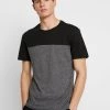 Pier One Hombre Camiseta Estampada - Black -Ofertas Pier One Tienda aa5c951790364dd19a704d980b06343a