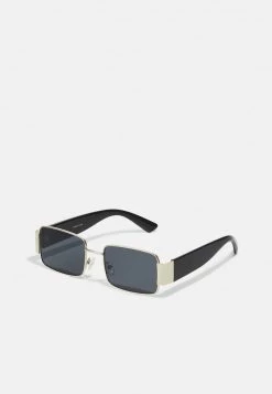 Pier One Unisexo UNISEX - Gafas De Sol - Black/gold-coloured