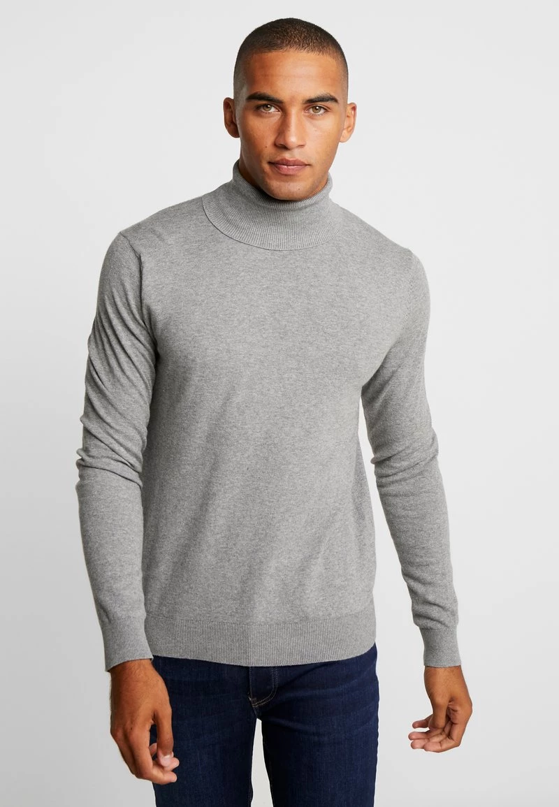 Pier One Jersey De Punto - Mottled Light Grey, Hombre 3 Pier One Jersey De Punto - Mottled Light Grey, Hombre