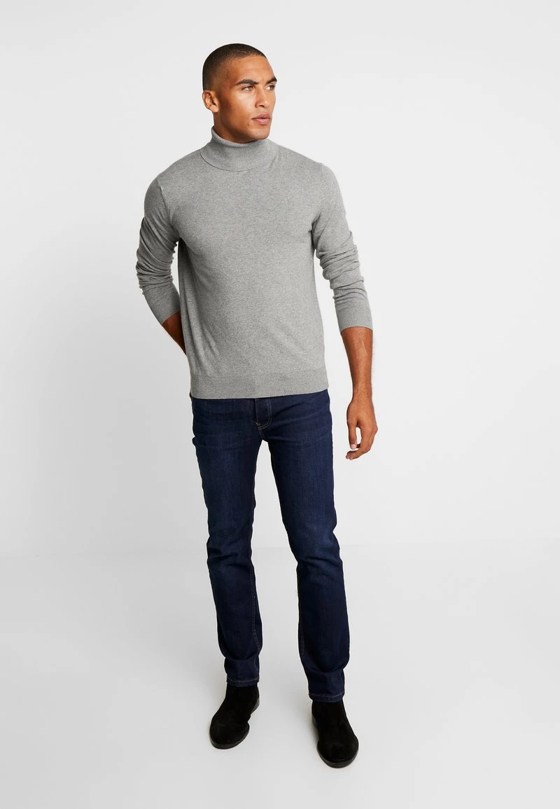 Pier One Jersey De Punto - Mottled Light Grey, Hombre 4 Pier One Jersey De Punto - Mottled Light Grey, Hombre - Imagen 2