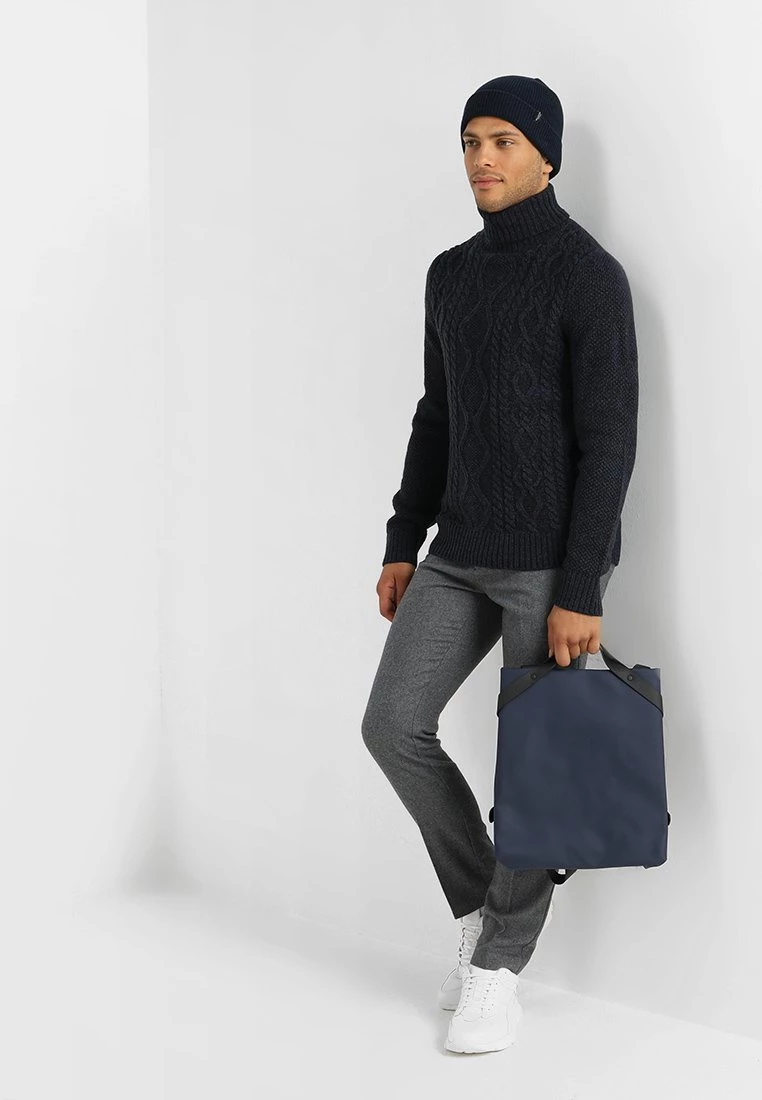 Pier One Hombre Jersey De Punto - Mottled Dark Blue 4 Pier One Hombre Jersey De Punto - Mottled Dark Blue - Imagen 2