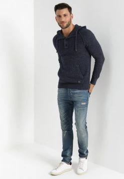 Pier One Jersey De Punto - Mottled Blue, Hombre -Ofertas Pier One Tienda b1905c03a46a479f9dda48ae17cc5b19