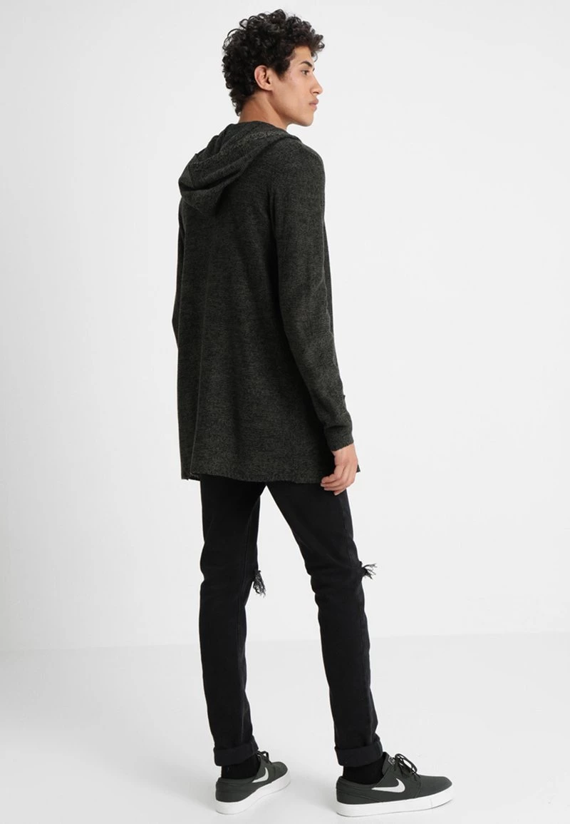 Pier One Chaqueta De Punto - Black/olive, Hombre 5 Pier One Chaqueta De Punto - Black/olive, Hombre - Imagen 3