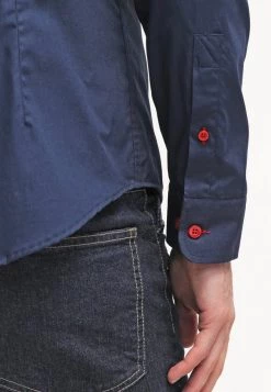 Pier One Hombre Camisa - Dark Blue/red -Ofertas Pier One Tienda b212f31e981944508589b4716cbae3d6