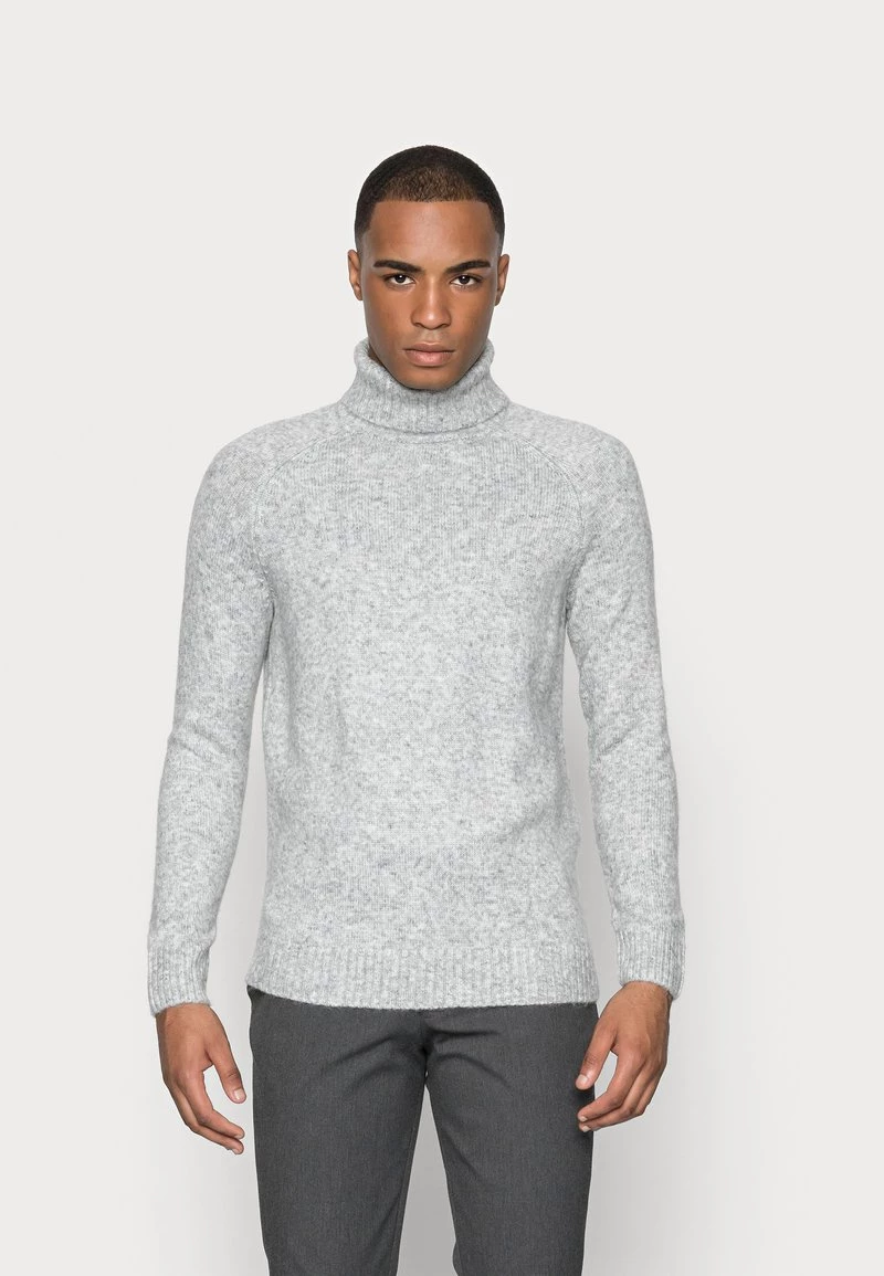 Pier One Hombre ESSENTIAL WINTER TURTLENECK / 512 - MOTTLED BLUE - Jersey De Punto - Mottled Light Grey 3 Pier One Hombre ESSENTIAL WINTER TURTLENECK / 512 - MOTTLED BLUE - Jersey De Punto - Mottled Light Grey