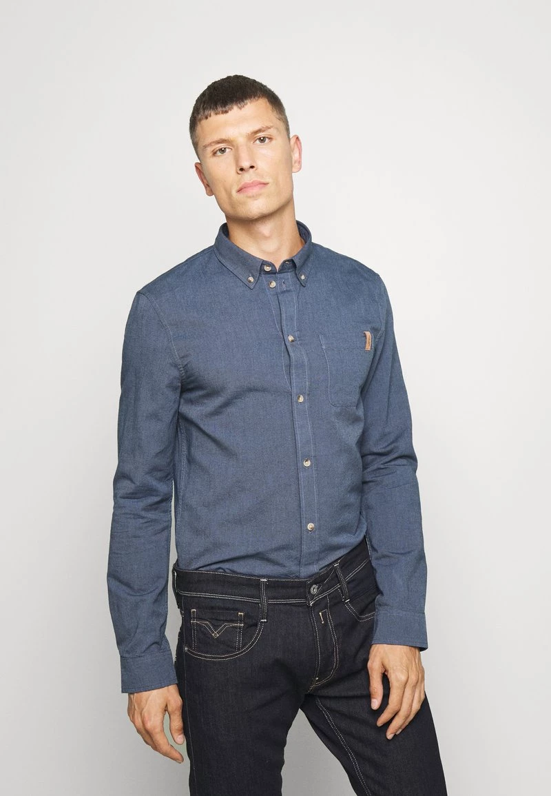 Pier One Hombre Camisa - Dark Blue 5 Pier One Hombre Camisa - Dark Blue - Imagen 3