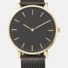 Pier One Unisexo Reloj - Black/goldcoloured