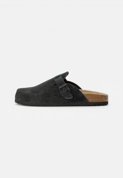 Pier One Unisexo Sandalias Planas - Black
