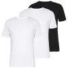 Pier One Hombre 3 PACK - Camiseta Básica - Black/ White -Ofertas Pier One Tienda b69b0ec69daa4c8da2ee7d52186771e5