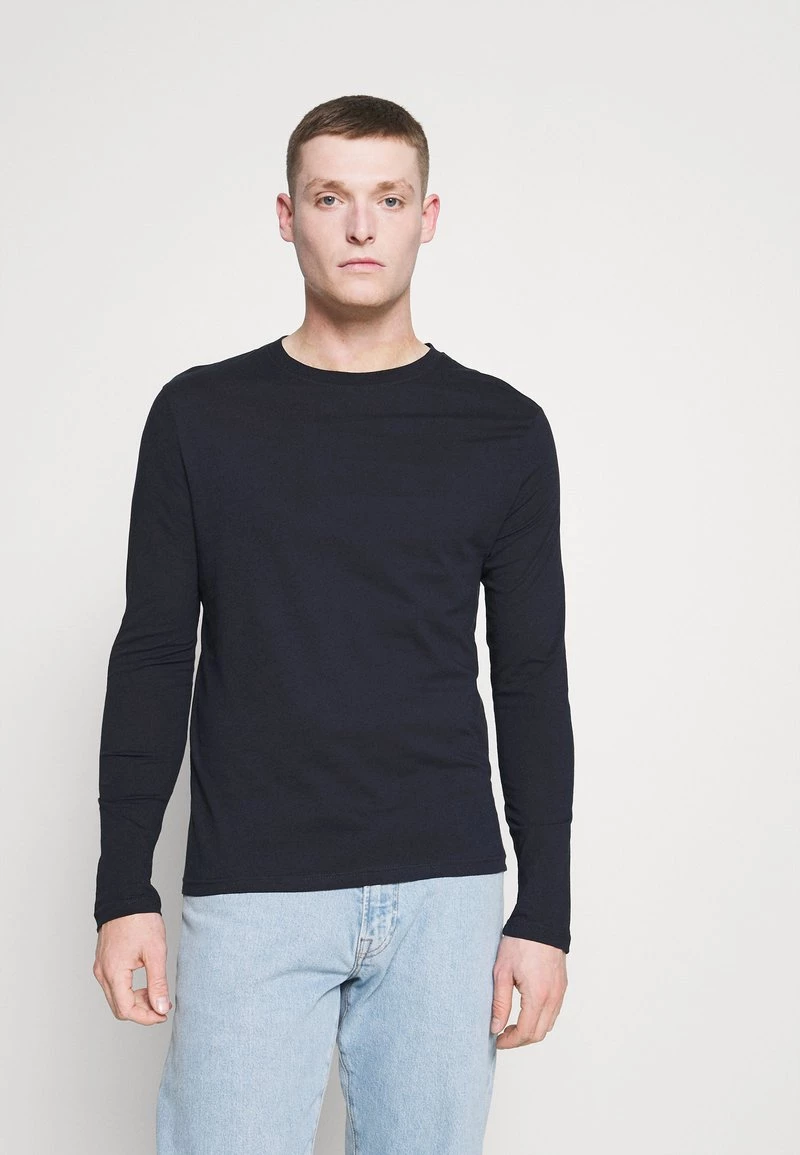 Pier One Hombre 5 PACK - Camiseta De Manga Larga - White/dark Blu/grey 7 Pier One Hombre 5 PACK - Camiseta De Manga Larga - White/dark Blu/grey - Imagen 5