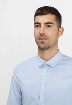 Pier One 2 PACK - Camisa Elegante - White/light Blue, Hombre -Ofertas Pier One Tienda b6ee3598b6984fac95e4aa81de041243