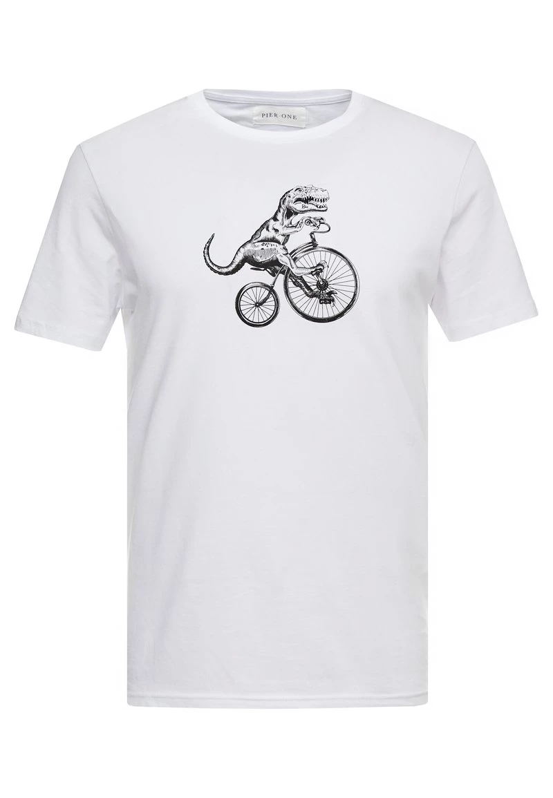 Pier One Camiseta Estampada - White, Hombre 6 Pier One Camiseta Estampada - White, Hombre - Imagen 4