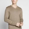 Pier One Hombre Jersey De Punto - Mottled Beige