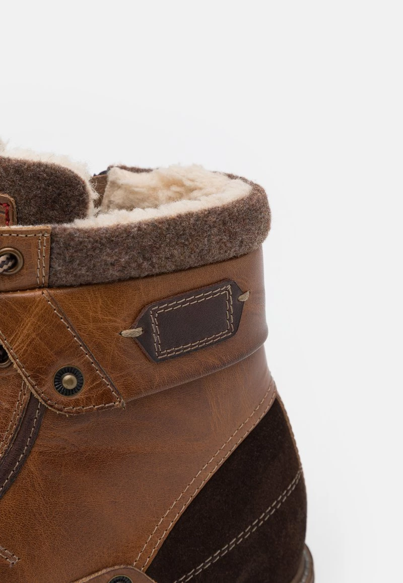 Pier One Hombre Botines Con Cordones - Cognac 8 Pier One Hombre Botines Con Cordones - Cognac - Imagen 6