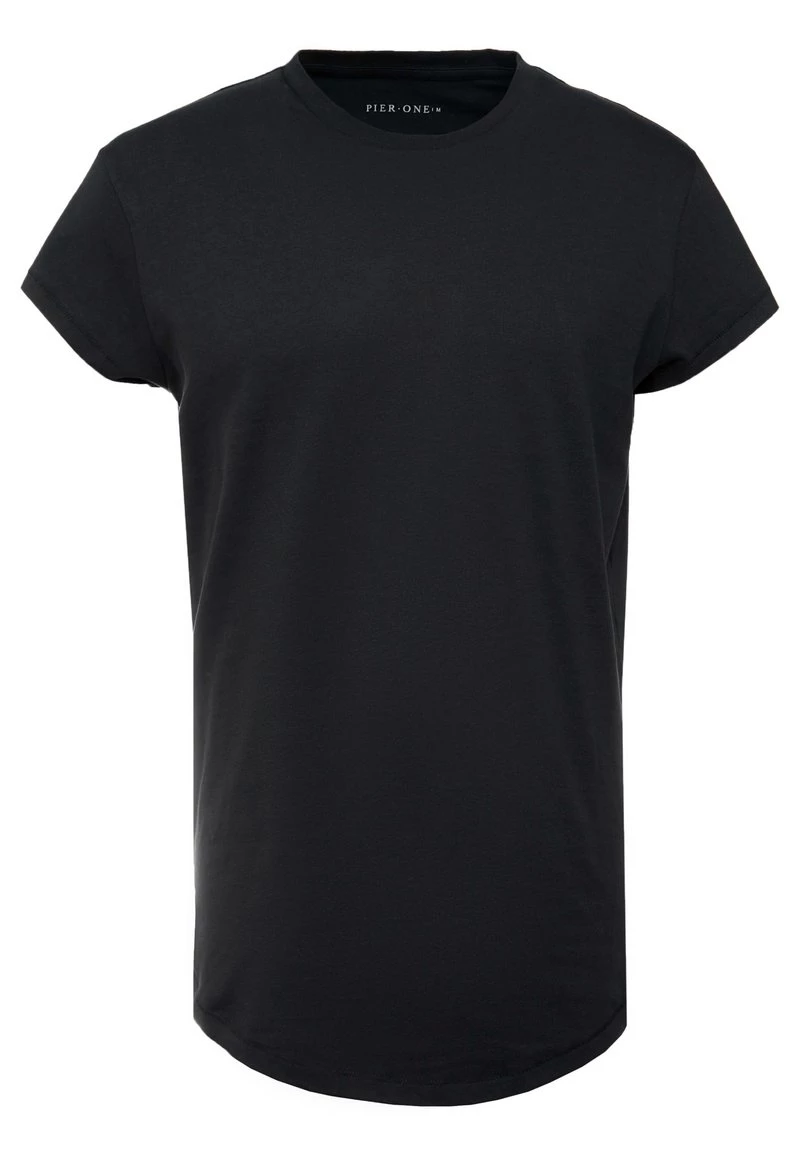 Pier One Hombre Camiseta Básica - Black 6 Pier One Hombre Camiseta Básica - Black - Imagen 4