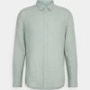 Pier One Hombre Camisa - Mottled Light Green -Ofertas Pier One Tienda bde385537db5485eb88e80cab74282d7