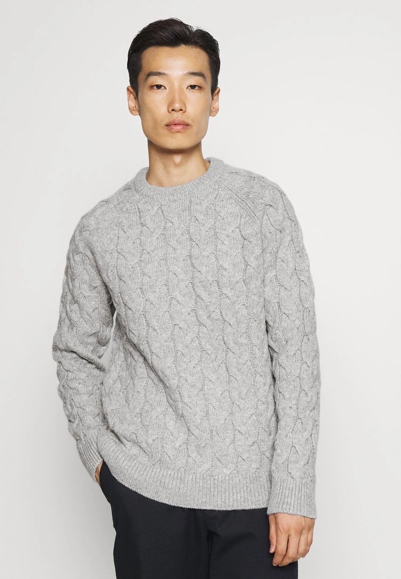 Pier One Hombre Jersey De Punto - Mottled Light Grey 3 Pier One Hombre Jersey De Punto - Mottled Light Grey