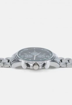 Pier One Unisexo UNISEX - Reloj - Silver-coloured/black -Ofertas Pier One Tienda bf988bb310734eaf9f829f2fb589b4a1