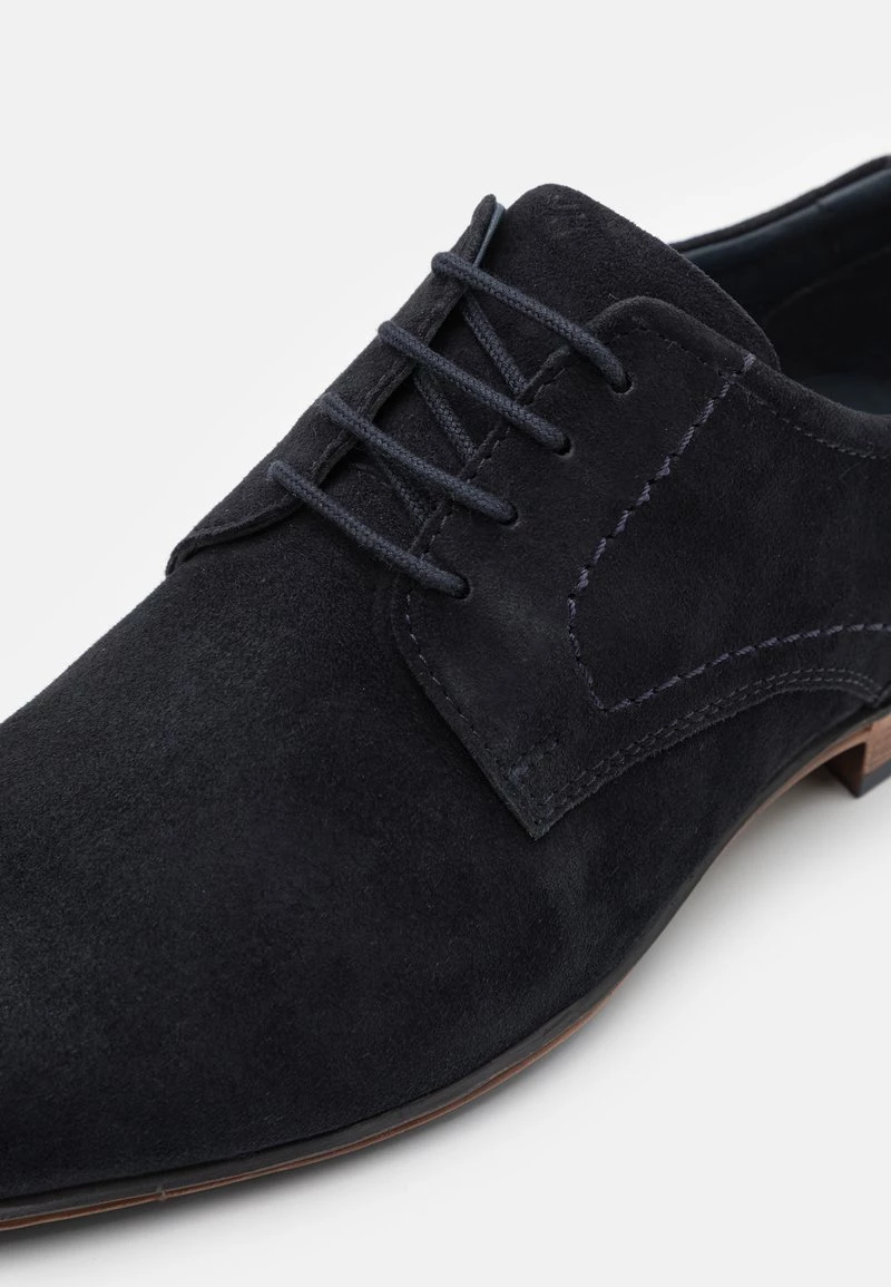 Pier One Hombre LEATHER - Zapatos Con Cordones - Blue 8 Pier One Hombre LEATHER - Zapatos Con Cordones - Blue - Imagen 6