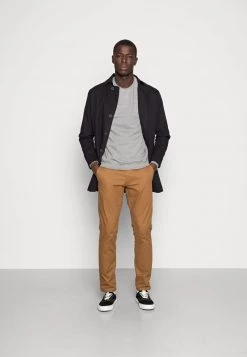 Pier One Hombre 2er Pack CREW NECK - Sudadera - Mottled Light Grey/black