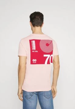 Pier One Hombre Camiseta Estampada - Pink -Ofertas Pier One Tienda c3a3d9e955ef43b5b11a38c86f92923d