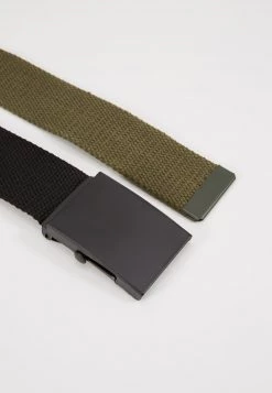 Pier One Unisexo UNISEX 2 PACK - Cinturón - Oliv/black -Ofertas Pier One Tienda c3c8afa7499e4599b4752c309b32d866