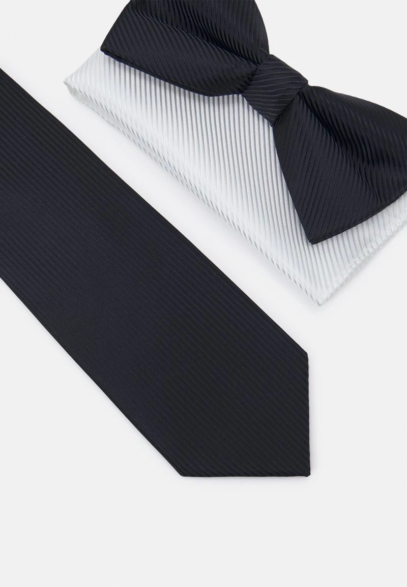 Pier One Hombre SET - Corbata - Black 7 Pier One Hombre SET - Corbata - Black - Imagen 5