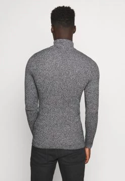 Pier One MUSCLE FIT TURTLE - Jersey De Punto - Mottled Grey, Hombre -Ofertas Pier One Tienda c58930c1b64342c08fef251487e5a618