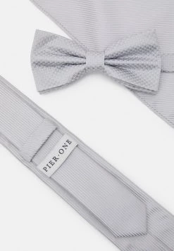 Pier One Hombre SET - Corbata - Grey -Ofertas Pier One Tienda c8758267d6084f1abf9d0af43a3a9765