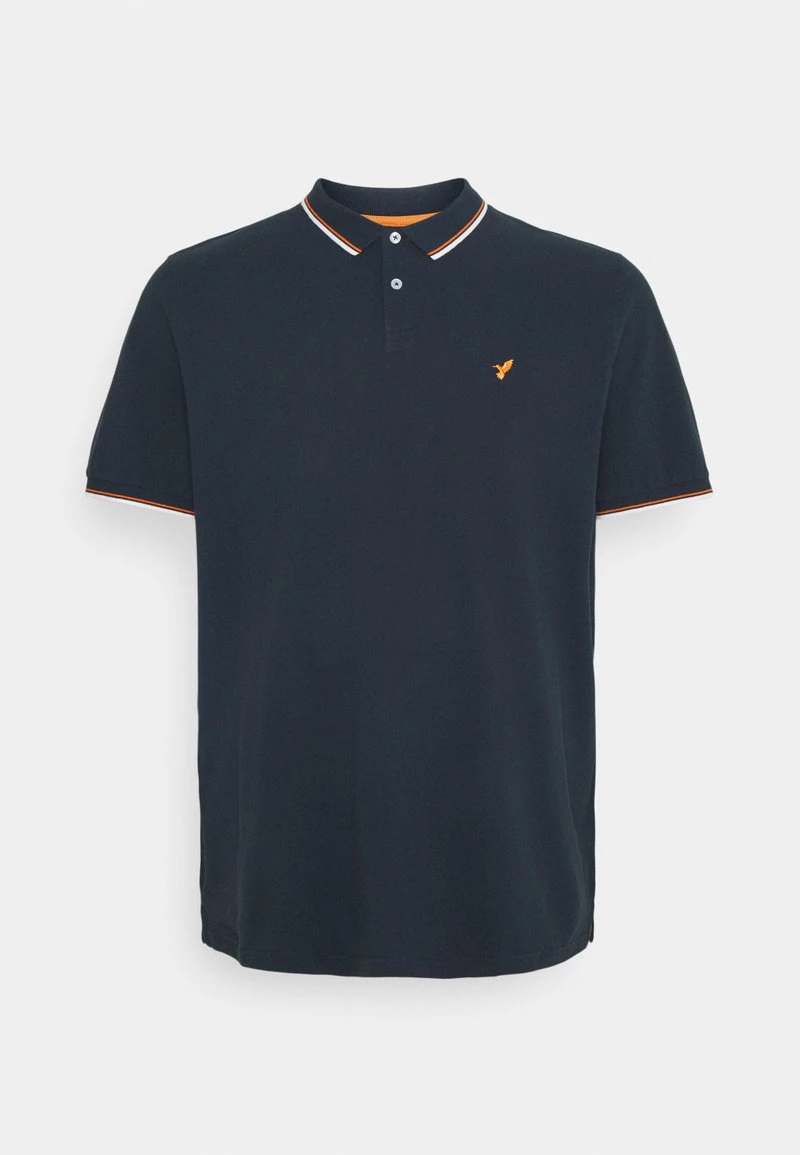 Pier One Hombre Polo - Dark Blue/orange 3 Pier One Hombre Polo - Dark Blue/orange