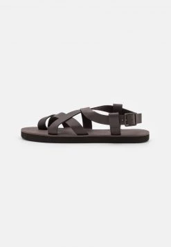 Pier One Hombre Sandalias De Dedo - Dark Brown