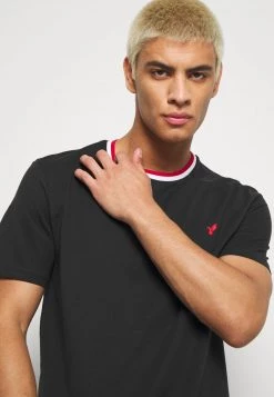 Pier One Hombre Camiseta Básica - Black -Ofertas Pier One Tienda ce05505d8bd040a8ab8aaee6531ae6ed