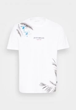 Pier One Hombre Camiseta Estampada - White 10 Pier One Hombre Camiseta Estampada - White -Ofertas Pier One Tienda d0558da8307941a189a9e91a77e4a855
