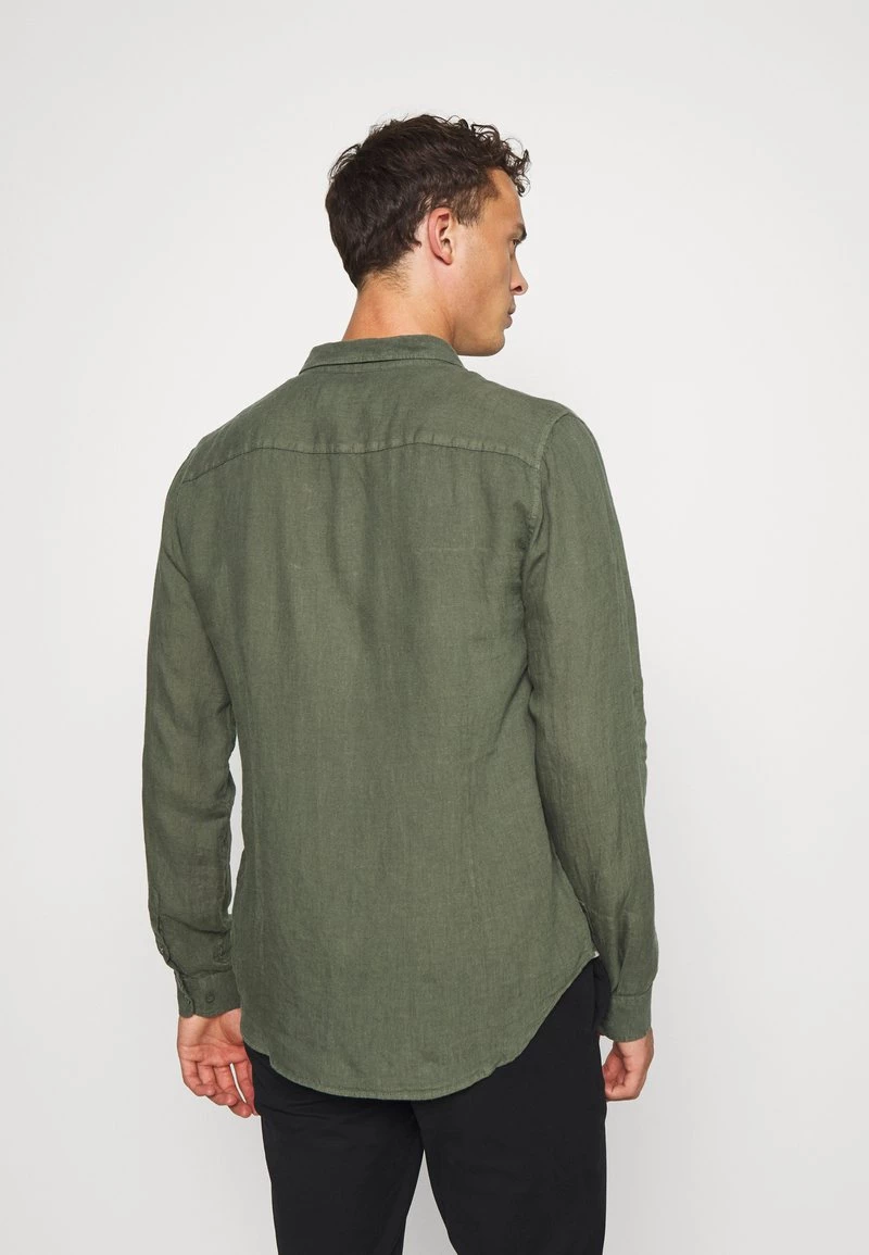 Pier One Camisa - Olive, Hombre 5 Pier One Camisa - Olive, Hombre - Imagen 3