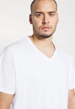 Pier One Hombre 3 PACK - Camiseta Básica - White -Ofertas Pier One Tienda d2bb84ec0a26455b96507505b167f4d0