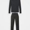 Pier One Hombre Pijama - Black/white
