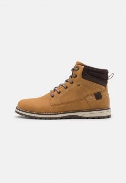 Pier One Hombre Botines Con Cordones - Camel