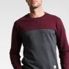 Pier One Hombre Sudadera - Mottled Bordeaux