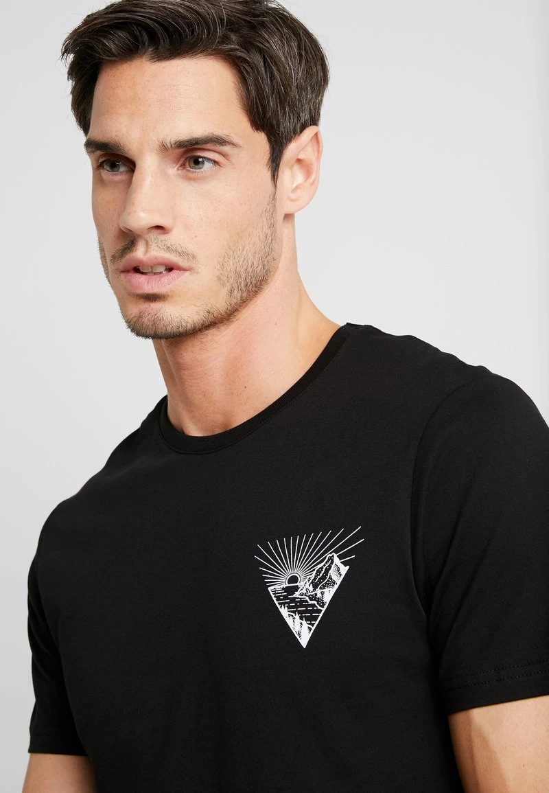 Pier One Hombre Camiseta Estampada - Black 6 Pier One Hombre Camiseta Estampada - Black - Imagen 4